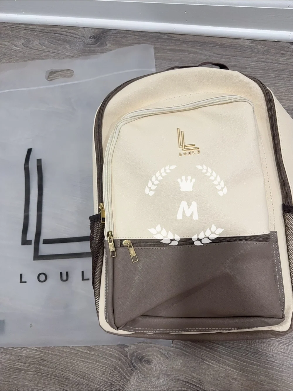 Loulu cream brown